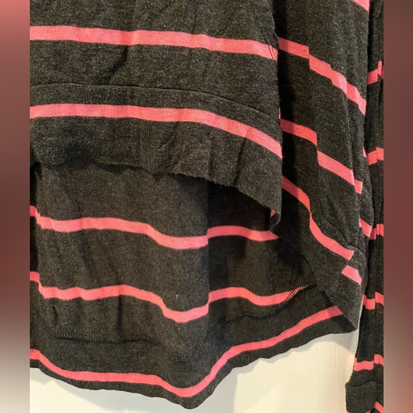 Brandy Melville Lightweight Striped Hoodie - Picture 2 of 4